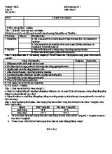 Đề kiểm tra học kỳ I môn Địa lý Lớp 9 - Trường THCS Minh Hà (Có đáp án)